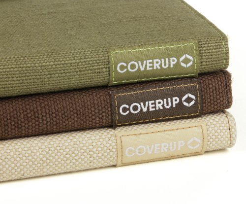 Cover-Up Schutzhülle aus natürlichen Hanffasern für Sony Reader PRS-T1 / PRS-T2 (im Book-Style) Sahara Brown - 6