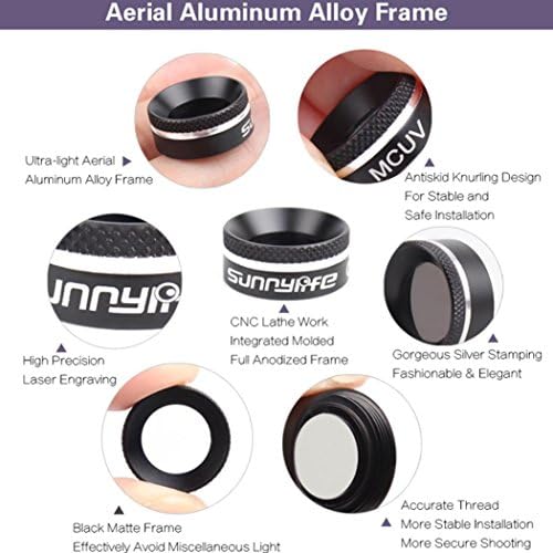 DJI MAVIC AIR ACCESSORIES, Diadia Sunnylife New CPL Lens Filter Sun Hood Filter for DJI Mavic Air Drone Waterproof Camera Lens Filters