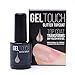 Gel Touch Finish Top Coat Gel, Gold Glitter 8 ml