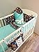 Meg's Handcraft Hand Made Minky Cot / Pushchair / Buggy / Stroller Organiser (Universe)