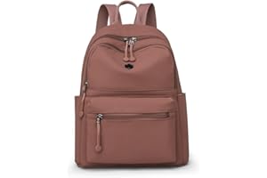 YUESITE Damen Rucksack Wasserdichte Nylon Casual Schultasche Daypack Leichtgewicht Reiserucksack Minirucksack Elegant,leichte Rucksackhandtasche zum Alltag Reise Schule Freizeit Einkaufen