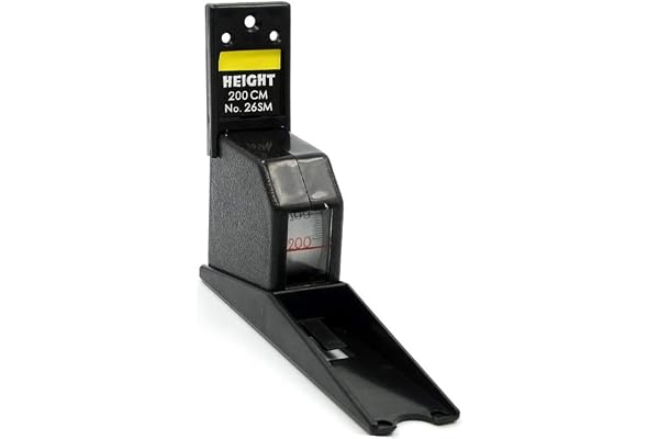 MCP 2m/200CM Roll Ruler Wall Mounted Growth Stature Meter Height Tall Measure Measuring Tape (not feet/inches)