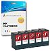 Produktbild 5 Tintenpatronen kompatibel zu Lexmark No. 1 für X2300 X2310 X2315 X2320 X2330 X2340 X2350 X2360 X2370 X2380 X2390 X2450 X2460 X2465 X2470 X2480 X3450 X3470 X3480 Z730 Z735 - Color, hohe Kapazität