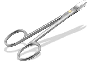 INSTRUMENTENRW Ciseaux à ongles pour les pieds Acier inoxydable Manucure Pédicure avec lame incurvée tranchante pour le soin des pieds 10,5 cm