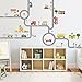 Decowall DA-1404 The Road and Cars Kids Wall Stickers Wall Decals Peel and Stick Removable Wall Stickers for Kids Nursery Bedroom Living Room (Large)