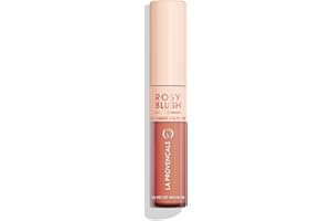 La Provençale Bio - Rosy Blush - Blush Liquide Hydratant Longue Tenue - Enrichi en Vitamine E - Teint Frais & Lumineux - Teinte : Péché Mignon (02)