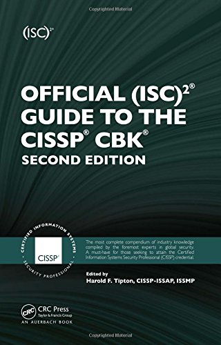 Download Official (ISC)2 Guide to the CISSP CBK, Second Edition (ISC2 Press) Download Official (ISC)2 Guide to the CISSP CBK, Second Edition (ISC2 Press)