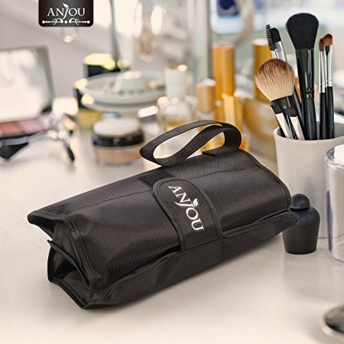 Lockenstab, Anjou 5 in 1 Multifunktion Austauschbare Lockenwickler Kit (9mm – 32mm), schnell erhitzender Friseurlockenstab Schwarz (Perfekte Geschenkidee zum Muttertag) - 9
