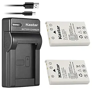 Kastar Kastar Battery (X2) & Slim USB Charger for Nikon EN-EL5, ENEL5, MH-61 and Nikon Coolpix 3700, 4200, 5200, 5900, 7900, P3, P4, P80, P90, P100, P500, P510, P520, P530, P5000, P5100, P6000, S10 Ca