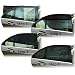 Car Window Shades, PEMOTech [Flexible] [Stretchy Mesh] Car Rear Side Window Baby Sun Shades, Protects Your Baby and Older Kids from the Sun, Fits Cars and SUVs (2 Piece)
