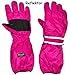 Produktbild Thermohandschuhe / Fingerhandschuhe - mit langem Schaft - " ROSA - PINK " - Größe: 7 bis 9 Jahre - Reflektor ! _ wasserdicht + atmungsaktiv Thinsulate - Thermo gefüttert - Baumwolle / Ski-Handschuhe - Handschuhe extra lang - Thermohandschuh / Fingerhandschuh - Kinder - Mädchen & Jungen