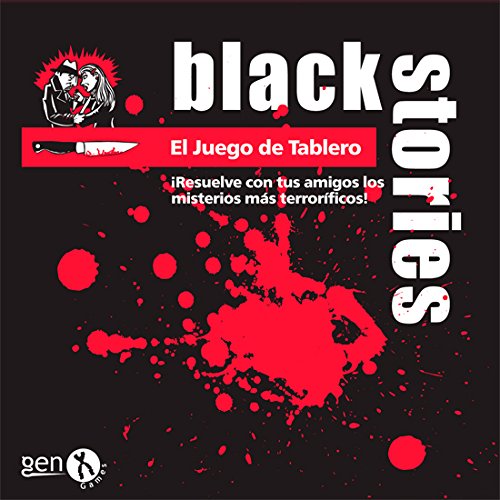Black Stories- Mesa El El Juego de Tablero, (Gen X Games GENBS34)