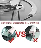 Kantenschutz Eckenschutz Baby Schutz aus Weichem Schaumstoff (NBR) 200 x 3.5 x 0.8 cm in Weiß Selbstklebend U-Form zum Selbst Zuschneiden - 2