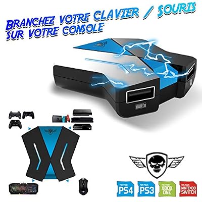Spirit Of Gamer Cross Game > Adaptateur Clavier Souris: Switch/ PS4-PS3/ Xbox One