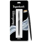 Paperkraft Beethoven Gun Metal Lissome - Blue Ball Pen | Premium Gifting Products | Official Meeting Essentials (04030336)