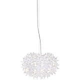 Kartell Bloom 0926003 S2, Lampada a Sospensione, Bianco, Ø 28