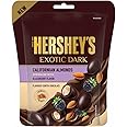 HERSHEY's Exotic Dark Californian Almonds BlackBerry Flavor 30 Grams-Pack of 6