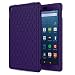 Produktbild MoKo Hülle für Fire HD 2016 8 Zoll - [Honey Comb Series] Lightweight Silikon Case Stoßfest [Kids Kinderfreundlich] Schutzhülle für Fire HD Tablet (Vorherige 6. Generation - 2016), Marineblau