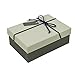 Produktbild SADASD Geschenk-box Ausgefahrene Höhe erhöhen Rechteckige Hochwertige Geschenk Schachtel Pralinen Bügeleisen, Kekse von Sen 16,5 * 11,5 * 6 cm Deep Space Hellgrau