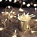 Produktbild HG® 10M 100 LED Lichterkette Warmweiß 31V Außenlichterkette Weihnachtslichterkette 8 Modi Wasserdicht Weihnachten Halloween Party Hochzeit Festlich Tannenbaum innen Garten Fenster Pavillon Fassaden