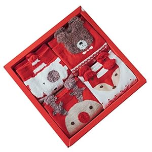 HTTOAR Calcetines Navideños para Mujer,