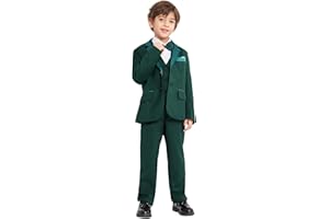 LOLANTA Boys Suits Tuxedo Formal Blazer Page Boy Suit Slim fit for Wedding Party