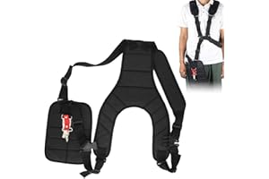SKJJL Imbracatura tracolla decespugliatore, Doppio Tracolla Decespugliatore, Tracolla-falciatrice, Cinghia Decespugliatore per Tagliaerba, Tracolla Decespugliatore, Cintura Decespugliatore