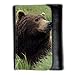 Produktbild Portemonnaie Geldbörse Brieftasche // V00003389 Grizzlybär in der Nähe von McNeil Fluss // Medium Size Wallet