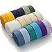 Unique Ribbons selections box: Finest Grosgrain ribbons by the yard selection of 18 or 36 colors mix in one Beautiful and functional Presentation Box. Total 73 or 148 meters with spools of 4 metres each. A sturdy tray to keep all your crafts accessories and tools. Great Price; Stunning Gift Idea as its beautifully presented.