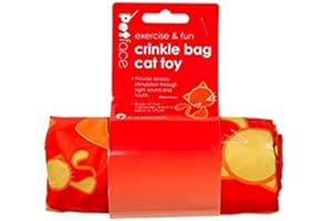 Petface (Catkins by Petface) Cat Crinkle Bag ,Orange