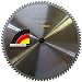 Produktbild EDELSTAHL Kreissägeblatt 355x30 inkl. Reduzierring auf 25,4mm Z84 WZ Spezial-Sägeblatt für legierten Stahl wie V2A V4A NIROSTA stainless Steel. Für Dry-Cutter, Kappsägen, JEPSON, Kaltkreissägen, MAKITA, Metall Handkreissägen.
