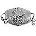 Produktbild Skeleton Riding A Motorcycle Anti Dust Breathable Face Mouth Mask for Man Woman
