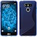 Produktbild PhoneNatic Case für LG G6 Hülle Silikon blau S-Style Case
