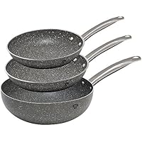 Tris de sartenes (piedra Le Chef Collection Wok – bl-3285