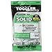 Produktbild TOGGLER ALLIGATOR AF8 Flanged Anchor with Screws, Polypropylene, Made in US, For #8 to #14 Fastener Sizes (Pack of 6) by TOGGLER
