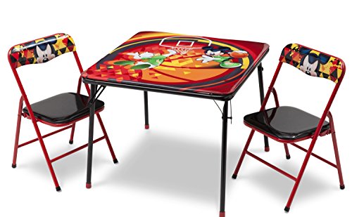 Disney Mickey Mouse Metal Table and Chair Set