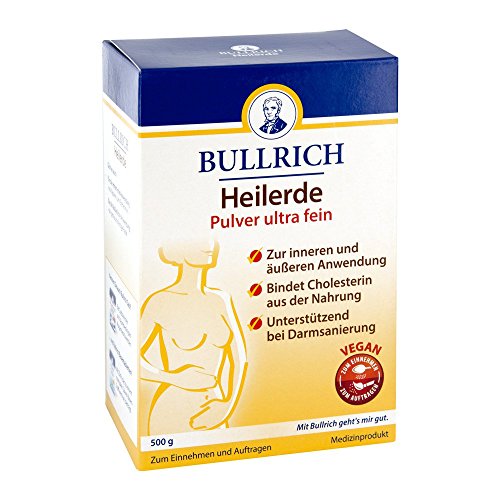 Bullrich Heilerde Pulver ultra fein, 500 g Pulver