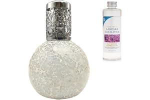 ALJOIR Lámpara Catalítica 200ml Ambientador y Purificacion para la casa. (Lámpara sin Fragancia) (Lámpara con Fragancia Lavander Expression)