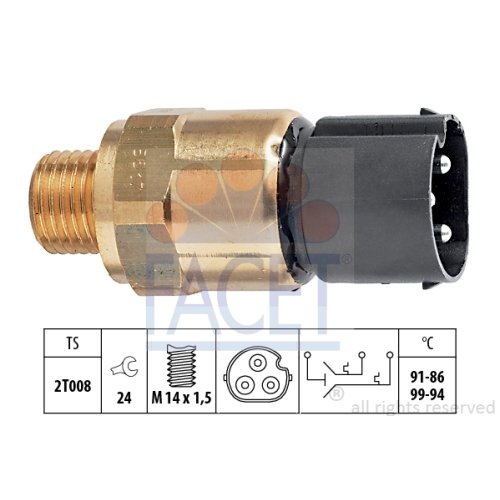 Preisvergleich Produktbild Facet 7.5617 Temperaturschalter