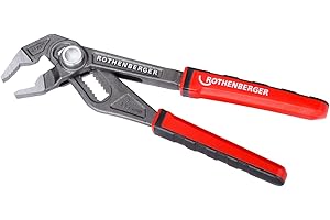 Rothenberger 1000002702 - Pinza Rogrip f 7" con leve 2k, Nero