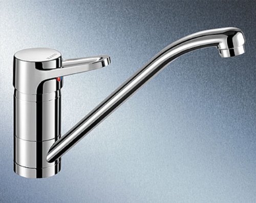 Blanco Orion-F Chrom Niederdruck Spültischarmatur Einhandmischer Mischarmatur HD