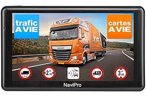 GPS Poids Lourd 7 Pouces NaviPro N7 GPS pour Camion Bus Voiture Europe A Vie