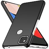 ORNARTO Hülle für Pixel 4a(4G), Ultra Dünn Schlank Anti-Scratch FeinMatt Einfach Handyhülle Abdeckung Stoßstange Hardcase für