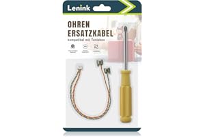 Lenink Ersatz Kabel kompatibel mit Toniebox Reparatur Zubehör, enthält elektronische Tasten und Schraubendreher (ohne Ohren)