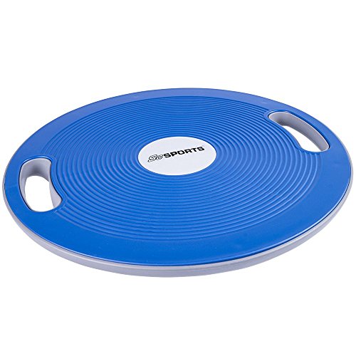 ScSPORTS Balance-Board Therapiekreisel Ø 40 cm mit Griffen Gleichgewichtstraining Wackelbrett - 2
