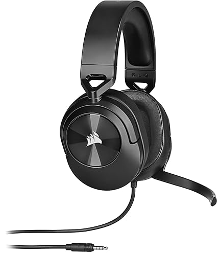 新品　CORSAIR HS60 Haptic Black　CA-9011228 HS60 HAPTIC Stereo Gaming Headset with Haptic Bass — Carbon