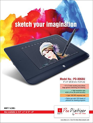 iBall Pen Tablet, 8 x6