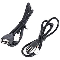 Hikity Câble Adaptateur RCA 9 Broches Pour Autoradio Android + Micro Externe - Faisceau Audio Vidéo Composite