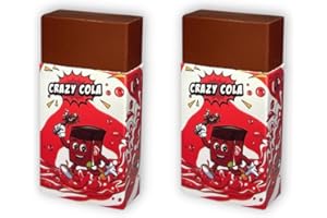 RUBBY RUBBER Radiergummi Kinder - 2 Bleistift-Radierer mit Cola Duft - Kleine, Lustige, Weiche Radiergummis für Schule, Radiergummi Set für Kinder, Jungen, Mädchen - Mitgebsel, Geschenke für Kindergeburtstag