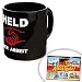 Produktbild Tasse Held der Arbeit schwarz | INKL DDR Geschenkkarte | Ostprodukte | Ideal für jedes DDR Geschenkset | DDR Geschenk